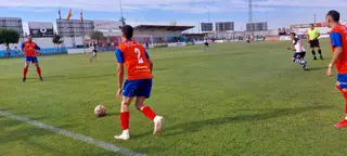 Un partido del CD Benavente. Archivo.
