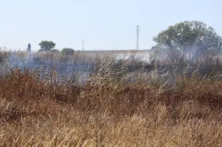 Imagen de archivo de un incendio.