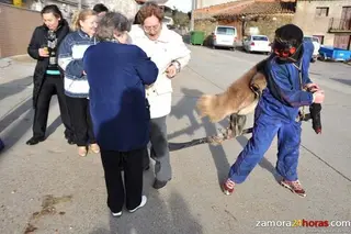 Los Zamarrones de Villarino Tras la Sierra, mascarada “única” en la Península Ibérica