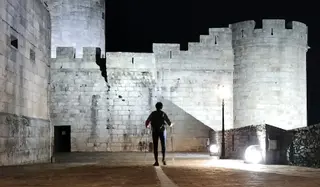 Imagen del recorrido de Daniel Boyano en su llegada a Puebla de Sanabria.