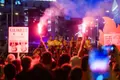 Manifestación del Sindicato de Inquilinas el pasado sábado en Madrid