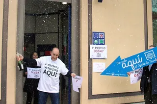 Celebración del Gordo en Zamora el pasado 2018 | María Lorenzo