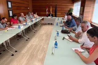 Reunión con los Colegios Profesionales Veterinarios