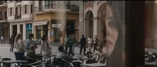 Un instante del trailer 'Soy Nevenka' rodado en la Plaza Mayor de Zamora.