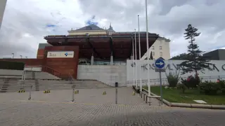 Fachada del hospital Virgen de la Concha