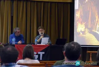 José A. Nieto Sánchez clausura las III Jornadas Culturales de la CGT en Zamora
