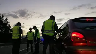 Control de la Guardia Civil