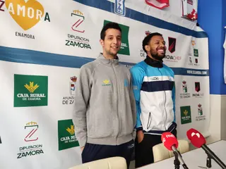 Saulo Hernández y Jeff Solarin