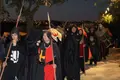 Recreación del entierro de los hijos de Arias Gonzalo