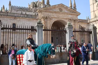 Desfile conmemorativo del 900º aniversario de la investidura como caballero de Afonso Henriques, primer rey de Portugal