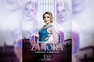 Sandra Carbajo. Miss RNB Zamora