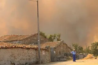 Incendio de Fermoselle. Foto S24H