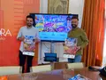 Rafa Lorenzo y David Gago en la presentación de la festividad de la Virgen de los Herreros