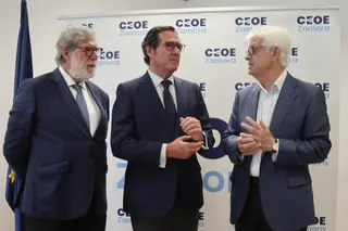 Antonio Garamendi: “La clave de que un país funcione está en la estabilidad política y la seguridad jurídica” Foto: ICAL