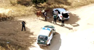 Imagen del operativo de búsqueda en la provincia de Zamora
