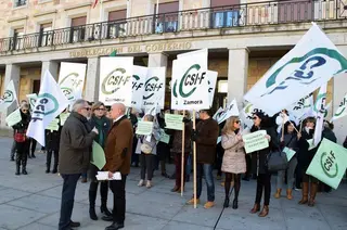 Csif subdelegacion zamora protesta