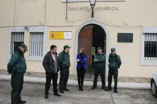 San Damián agradece a la Guardia Civil su trabajo en el medio rural y en seguridad vial