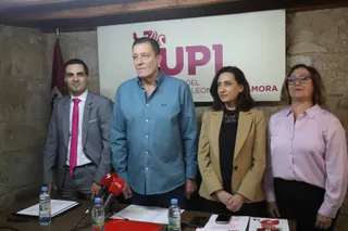 Candidatos de UPL en Zamora hace unos días