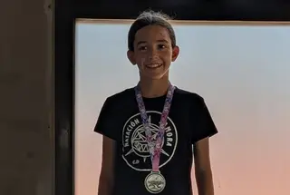 Mia Refoyo, deportista del CD Natación Zamora