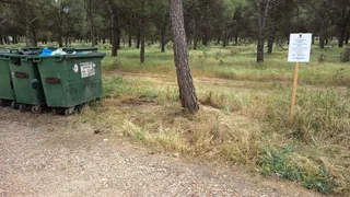 Imagen de la zona en la que se encontraba el vertedero ilegal