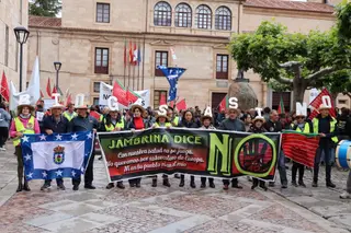 Multitudinaria manifestación en Zamora contra las plantas de biogás el pasado mes de mayo