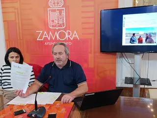 Francisco Guarido durante su comparecencia