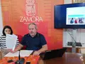 Francisco Guarido durante su comparecencia