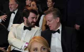 Juan García-Gallardo en los Premios Goya.
