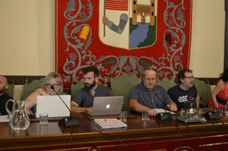 Pleno del Ayuntamiento de Zamora-Archivo