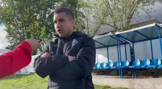 Víctor Martín 'Oji', entrenador del CD Villaralbo. Archivo