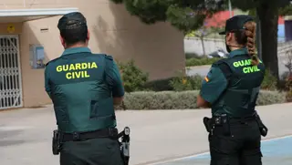 Dos agentes de la Guardia Civil. Archivo