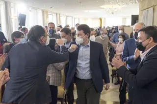 Mañueco: "Estamos a tres visitas de Sánchez de la mayoría absoluta"