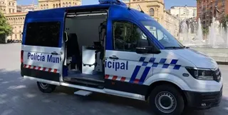 Vehículo de atestados de la Policía Municipal. EUROPA PRESS Archivo