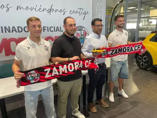 Presentación Josh Farrel y Loren Burón. Zamora CF