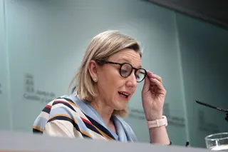 Rubén Cacho ICAL . La vicepresidenta de la Junta de Castilla y León y consejera de Familia e Igualdad de Oportunidades, Isabel Blanco.