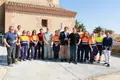 Visita de Suárez-Quiñones al Programa Mixto de Empleo y Formación en Otero de Sariegos
