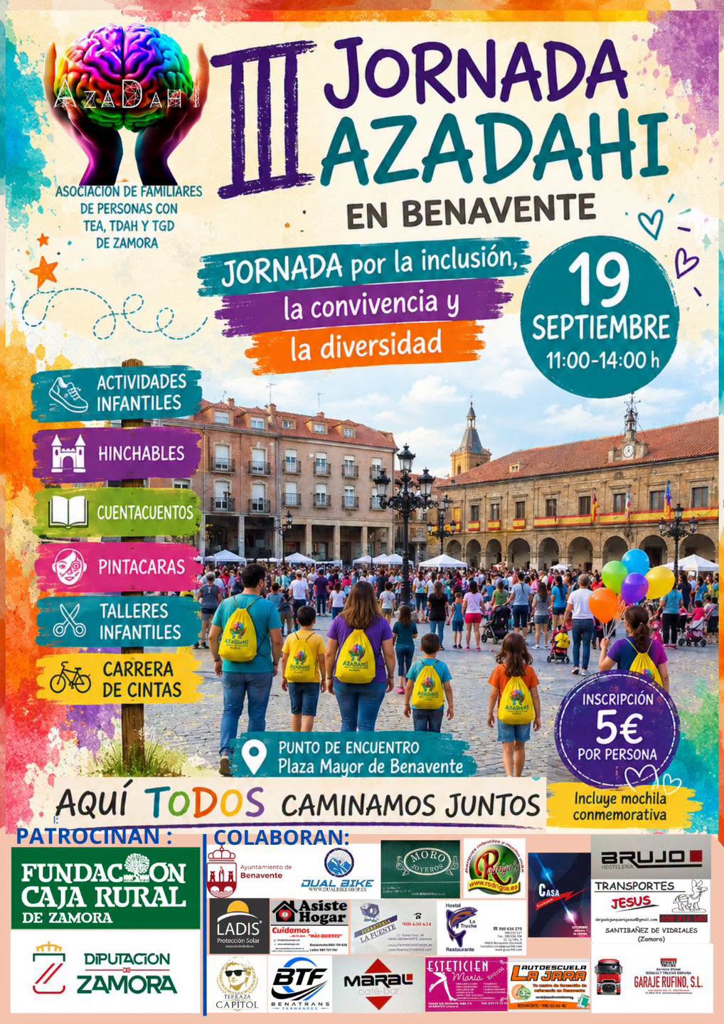 Cartel de la III Jornada Azadahi