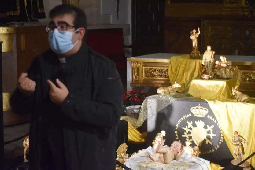 El capellán de Nuestra Madre, Juan José Carbajo
