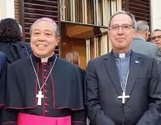 El nuncio papal recibe a Fernando Valera