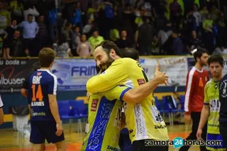 Leo Maciel durante su etapa en el BM Zamora