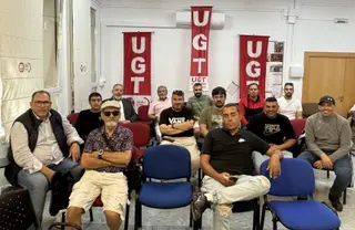 Reunión de los delegados de UGT con motivo de Fromago
