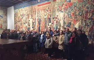 La ruta guiada benéfica recauda 332€ en favor de AFA Zamora