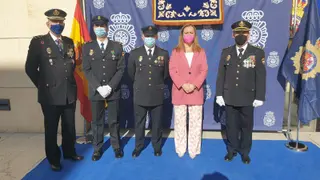 Dos agentes de la Policía Nacional destinados en Zamora juran sus cargos como oficiales
