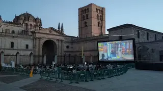 Cine de verano al aire libre en Zamora