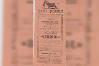 Cartel Taurino Vezdemarbán