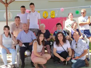 Aurelia Prieto celebra su 108 cumpleaños