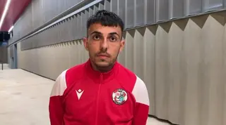Sergio Nieto tras la derrota ante el Barça Atlétic